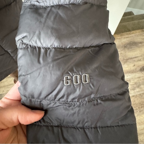 The North Face 600 Down Puffer Parka with Removable Hood - Charcoal Gray - Picture 7 of 12